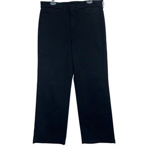 AYR The Special Sauce Wide Leg Black Jeans Sz 34 All Year Round Stretch Cotton